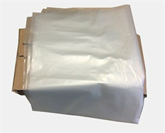 Rub Bags 60L CLEAR 340x290x900-50mu 400/ctn