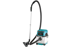 Makita 18Vx2 15L Wet/Dry Vac inc D/Rapid Charger 2x6.0ah