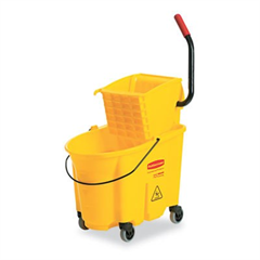 Rubbermaid Bucket with Press WaveBrake