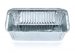 Foil Tray LARGE OBLONG TAKEAWAY 7421 x 50/slv