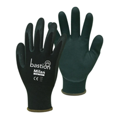 Gloves MILAN Nylon BLACK Small (7) PAIR