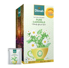 Tea Bags Dilmah Camomile Foil Wrapped x 20