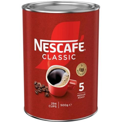 Coffee NESCAFE CLASSIC Tin 500g Each