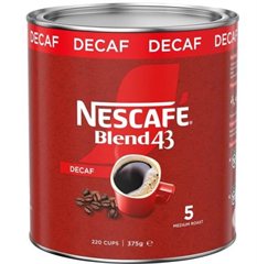 Coffee NESCAFE DECAF Tin 375gm