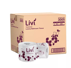 T/P (Cott) 3005 225s 3ply Wr. LIVI Impressa x 48
