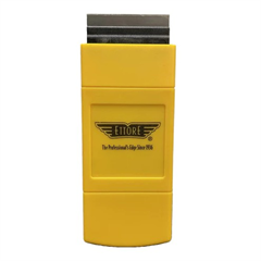 SCRAPER Window Black Yellow Pocket Ettore
